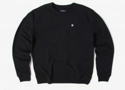 Brixton B-Shield Crewneck Sweatshirt - Black
