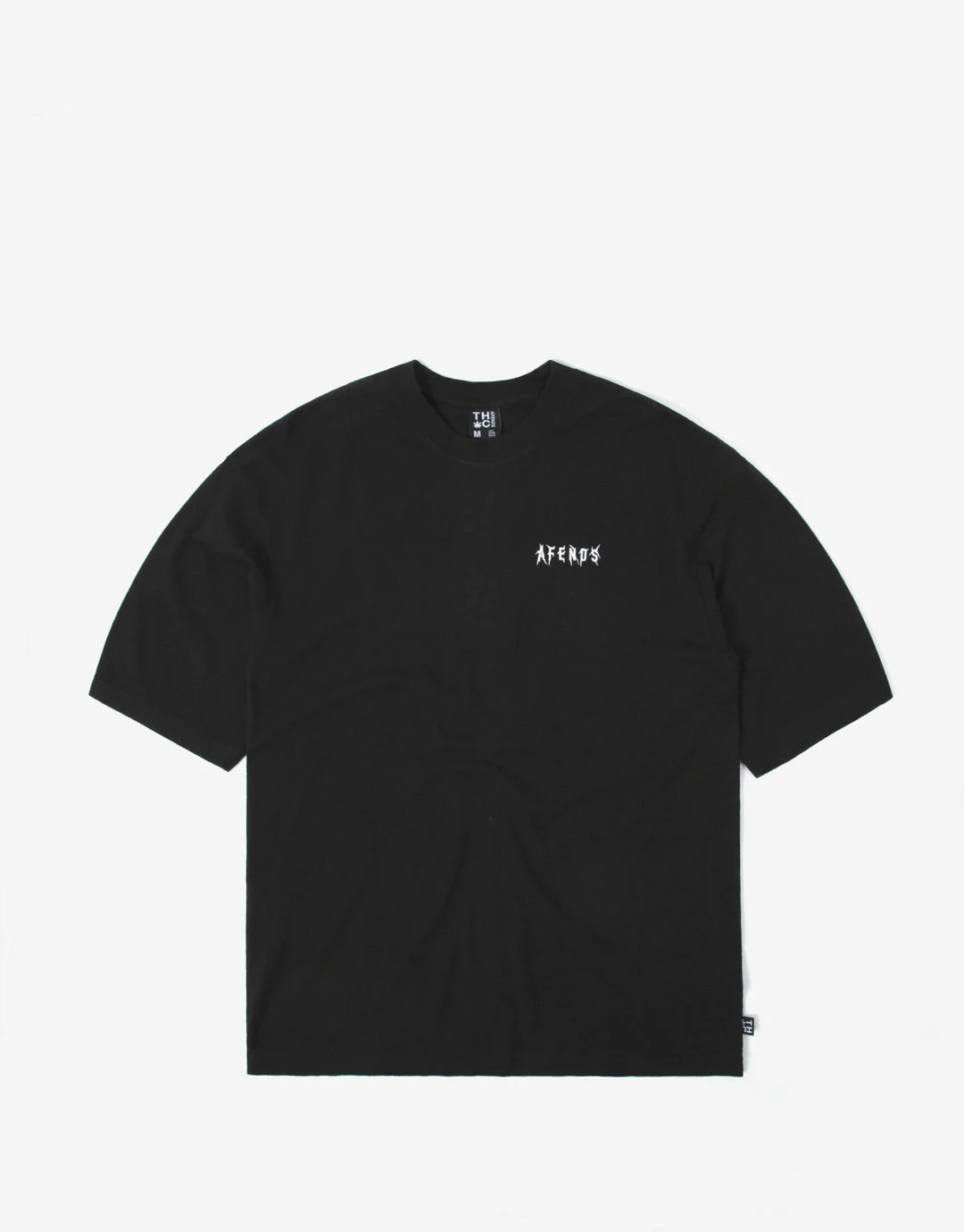 Afends Actual Pain Hemp Oversized T Shirt - Black 1 Afends Actual Pain Hemp Oversized T Shirt - Black