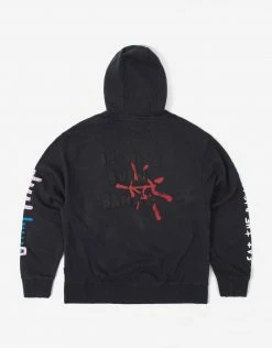 Afends Beni Unisex Hemp Pull On Hoody - Iron