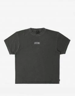 Clothing Afends Women's Courtney Love Hemp Oversized T Shirt - Stone Black