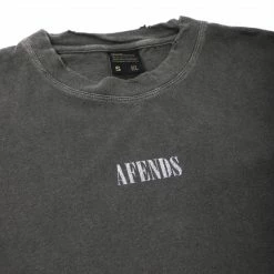 Clothing Afends Women's Courtney Love Hemp Oversized T Shirt - Stone Black