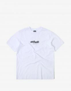Afends Crypto Organic Retro Fit T Shirt - White