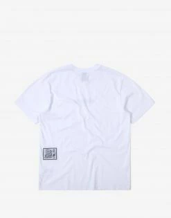Afends Crypto Organic Retro Fit T Shirt - White