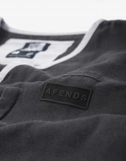 New Arrivals Afends Foreword Convertible Jacket - Charcoal