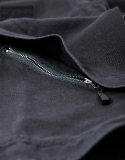 Afends Mass Organic Coach Jacket - Charcoal