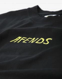 Afends Shroom Recycled Retro Fit T Shirt - Black