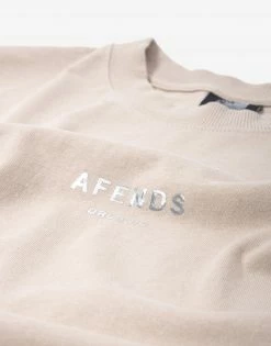 Afends Solitude Organic Retro Fit T Shirt - Bone New Arrivals