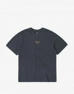 Afends Wahzoo Recycled Retro Fit T Shirt - Charcoal New Arrivals