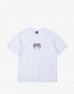 Afends Walker Hemp Retro Fit T Shirt - White