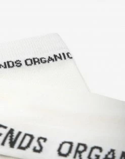 Afends Women's Boundary Unisex One Pack Sock - Off White Clothing