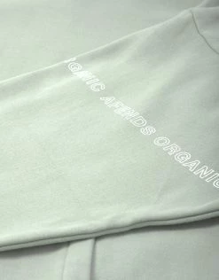 Afends Women's Boundary Unisex Organic Pull On Hood - Smoke Green Clothing