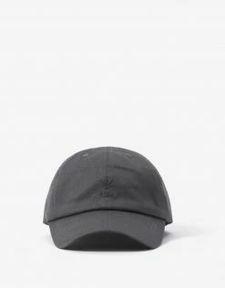 Afends Women's Cadet Hemp Baseball Cap - Charcoal Clothing