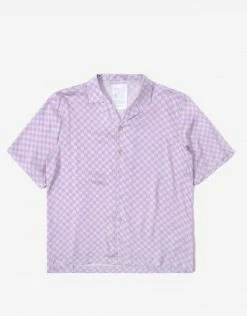 Clothing Afends Women's Carlo Recycled Short Sleeve Shirt - Candy Check