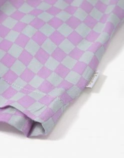 Clothing Afends Women's Carlo Recycled Short Sleeve Shirt - Candy Check