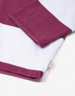 Clothing Afends Women's Dakota Stripe Weighted Long Sleeve T Shirt - Watermelon