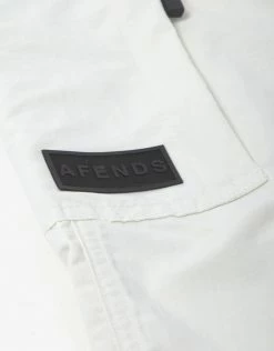 Clothing Afends Women's Faded Unisex Recycled Spray Pant - Off White