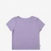 New Arrivals Afends Women's Faith Hemp Rib Fitted Tee - Orchid