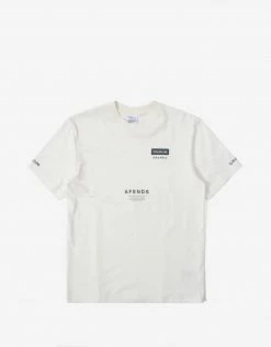 Afends Women's Maximum Organic Retro Fit T Shirt - Off White