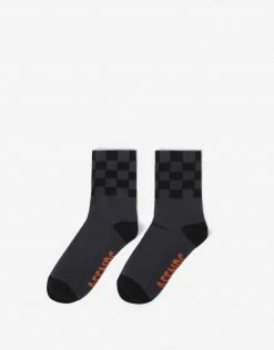 Afends Women's Operator Recycled Socks - Charcoal New Arrivals
