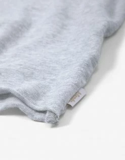 Afends Women's Slay Hemp Oversized T Shirt - Grey Marle Clothing