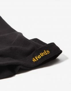 Clothing Afends Women's Flower Hour Hemp Boyfriend T Shirt - Raven