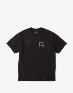 Brixton Alpha Block T Shirt - Black