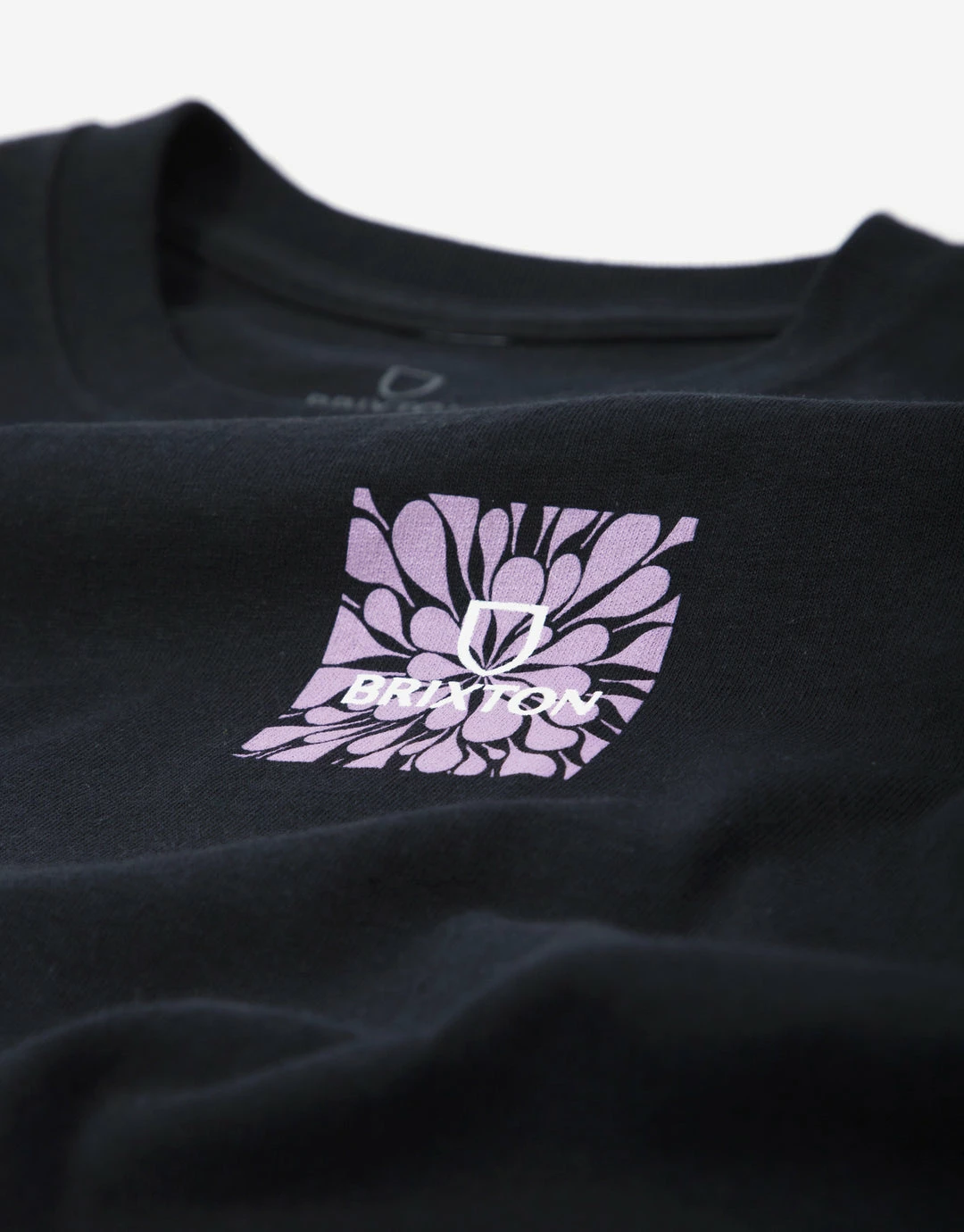 Brixton Alpha Square T Shirt - Black/Pysc 3 Brixton Alpha Square T Shirt - Black/Pysc