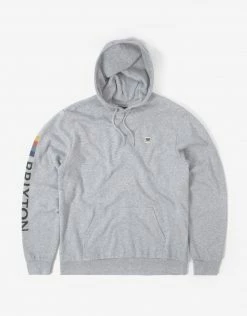 Brixton Alton Hoody - Heather Grey