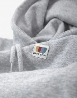 Brixton Alton Hoody - Heather Grey