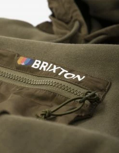 Brixton Alton Line X Hoody - Military Olive