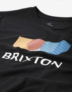 Brixton Alton Long Sleeve T Shirt - Black
