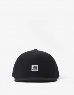 Brixton Alton MP Snapback Cap - Black/Black