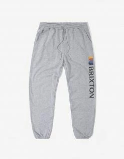 Brixton Alton Sweatpants - Heather Grey