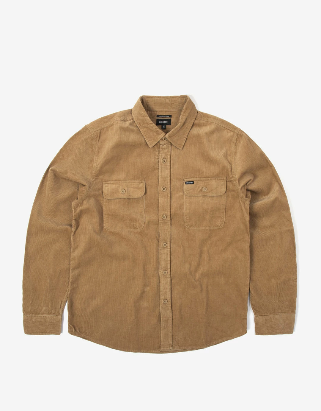 Brixton Bowery Corduroy LS Flannel - Mojave 1 Brixton Bowery Corduroy LS Flannel - Mojave