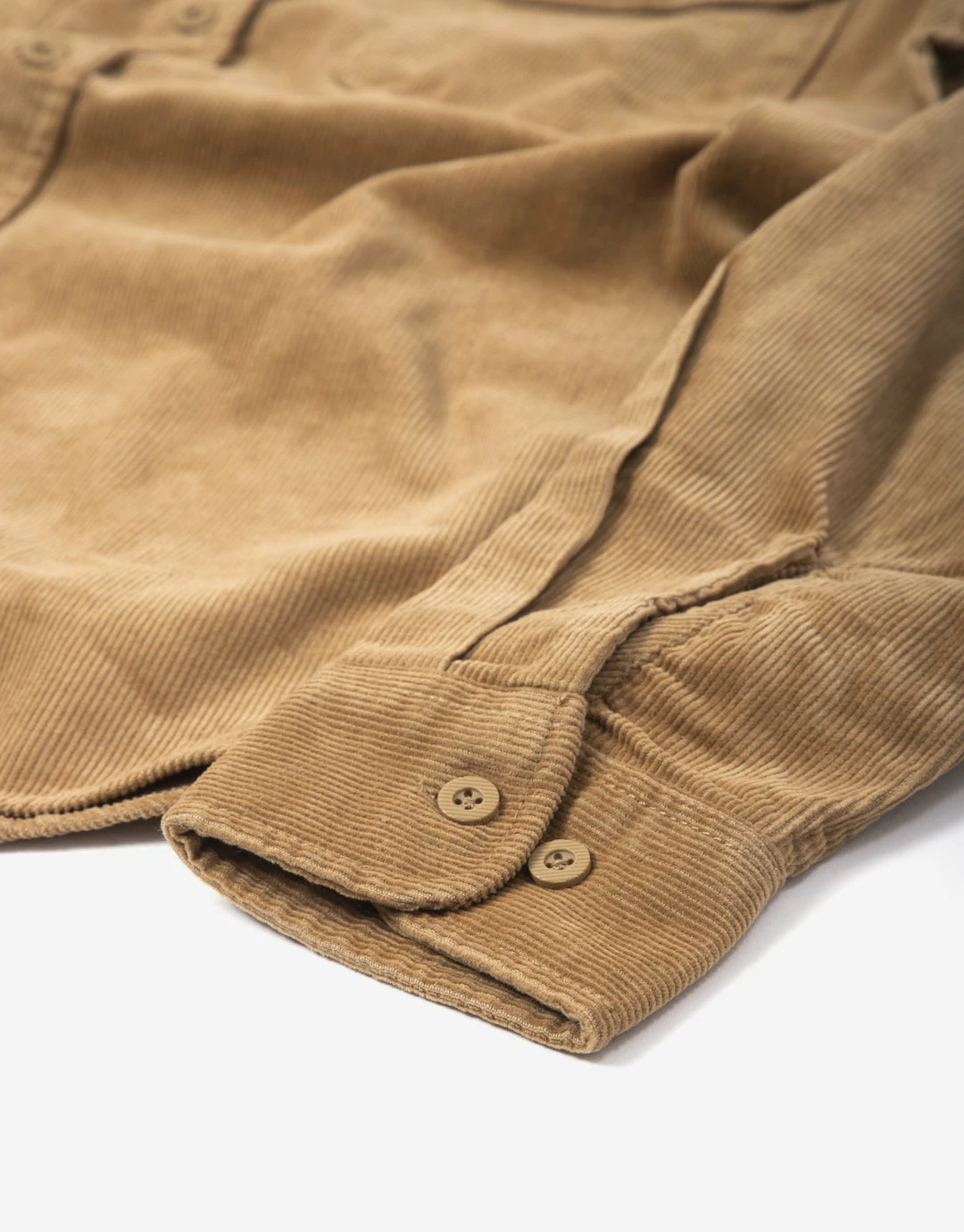 Brixton Bowery Corduroy LS Flannel - Mojave 3 Brixton Bowery Corduroy LS Flannel - Mojave