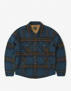 Brixton Bowery Lined Jacket - Marine Blue