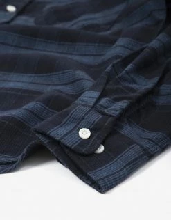 Brixton Bowery Stretch LS X Flannel - Navy
