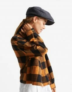 Brixton Women's Bowery Long Sleeve Flannel - Lion