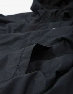 Brixton Claxton Crest Light Weight Zip Hood Jacket - Black/Black