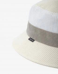 Clothing Brixton Gramercy Packable Bucket Hat - Off White/Beige/White