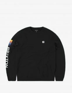 Brixton HO21 Alton Crewneck Sweatshirt - Black