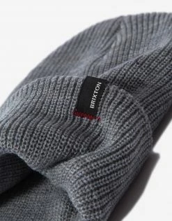 Brixton Heist Beanie - Light Heather Grey