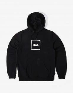 HUF Box Logo Hoody - Black