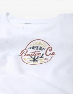 Brixton Joshua T Shirt - White 6 Brixton Joshua T Shirt - White