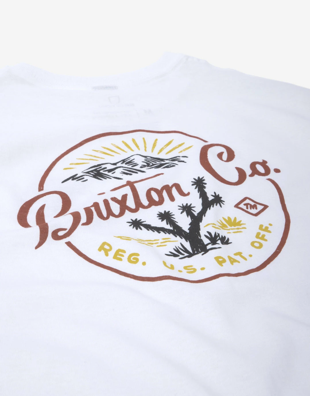 Brixton Joshua T Shirt - White 4 Brixton Joshua T Shirt - White