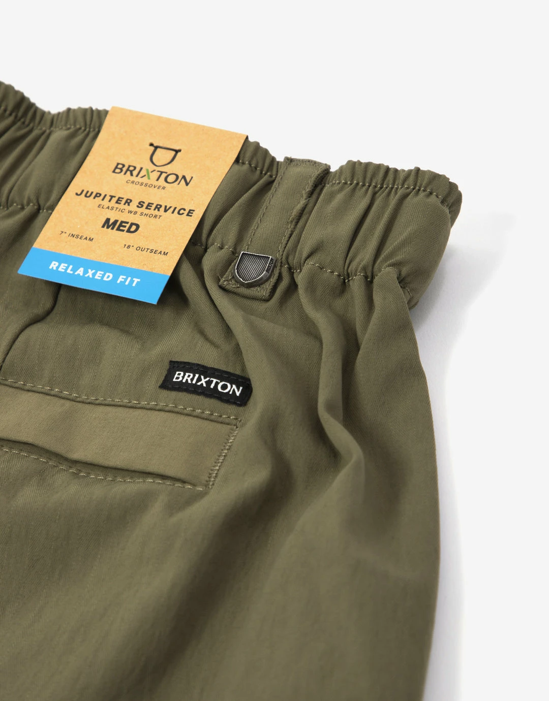 Brixton Jupiter Service X Short - Military Olive/Mermaid 3 Brixton Jupiter Service X Short - Military Olive/Mermaid