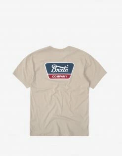 Brixton Linwood T Shirt - Cream