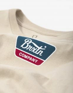 Brixton Linwood T Shirt - Cream