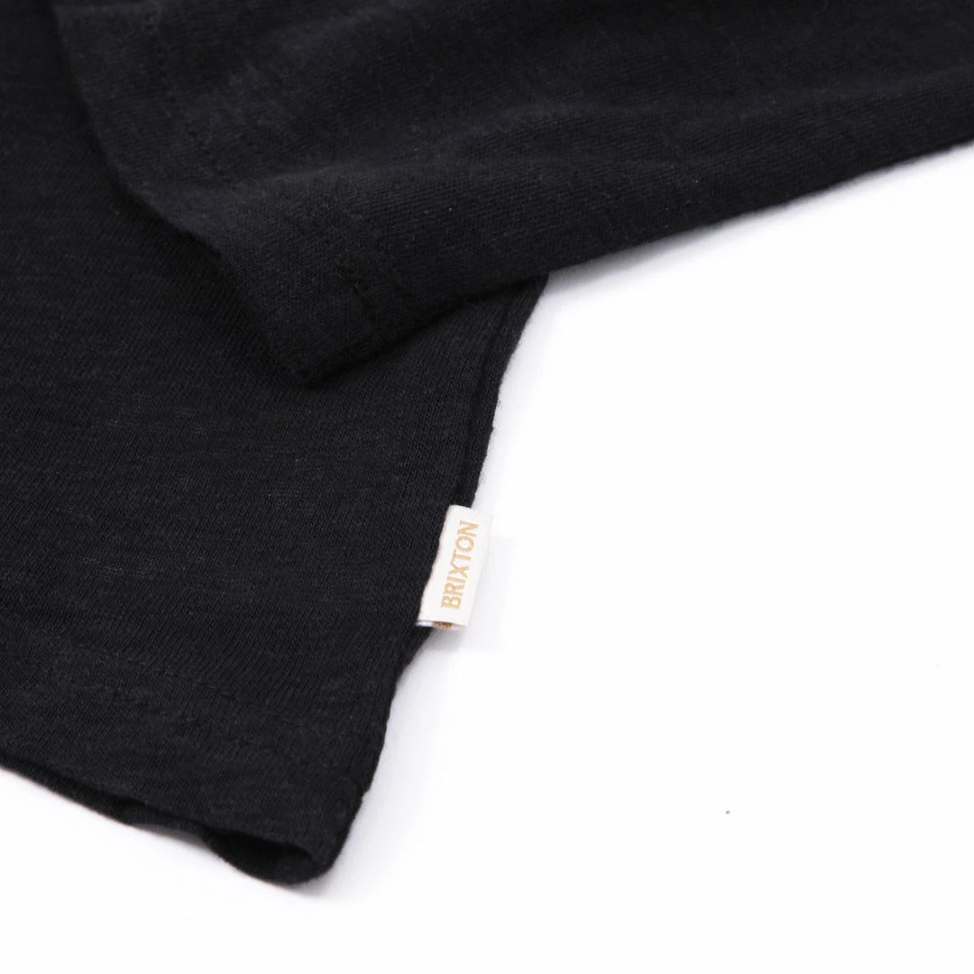 Clothing Brixton Women's Montauk Long Sleeve T Shirt - Black 2 Clothing Brixton Women's Montauk Long Sleeve T Shirt - Black