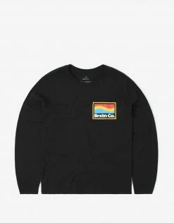 Brixton New Wave Long Sleeve T Shirt - Black